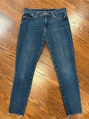 Banana Republic Mid Rise Skinny Women’s Dark Blue Skinny Jeans